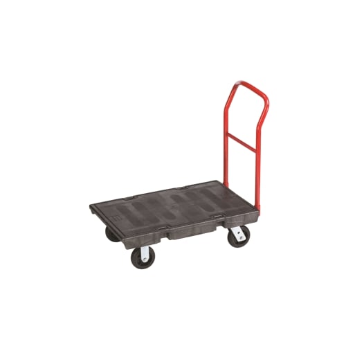 Rubbermaid Heavy Duty Platform Truck 24 x 36 with 6 Inch TPR Casters